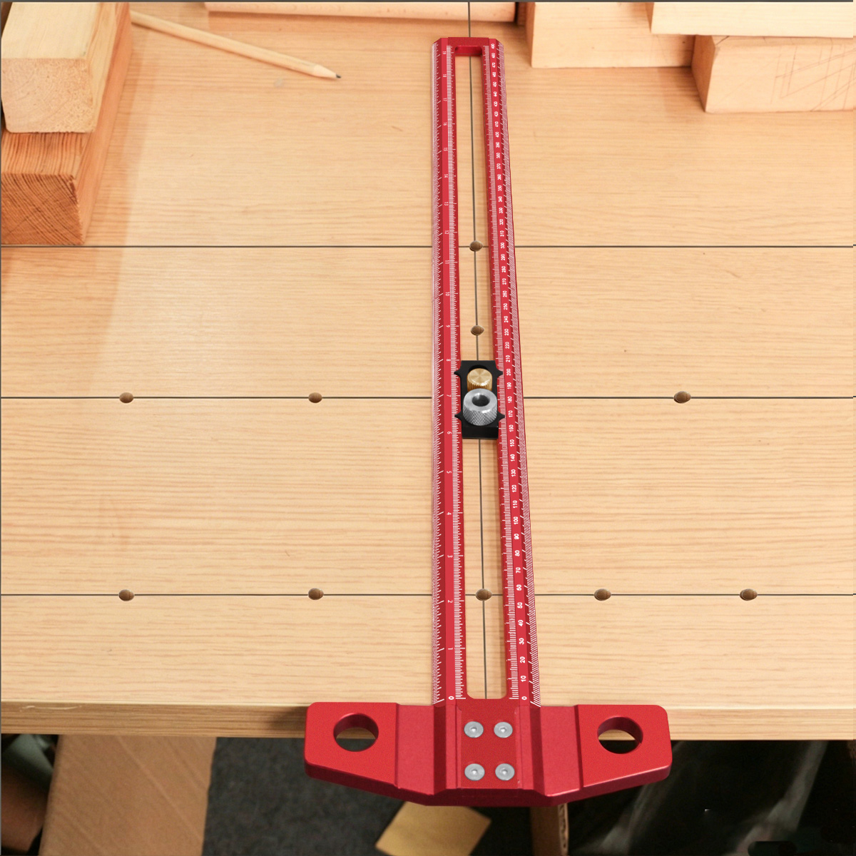 Dovetail Marking Guide - Righello a T per Falegnameria, Calibro