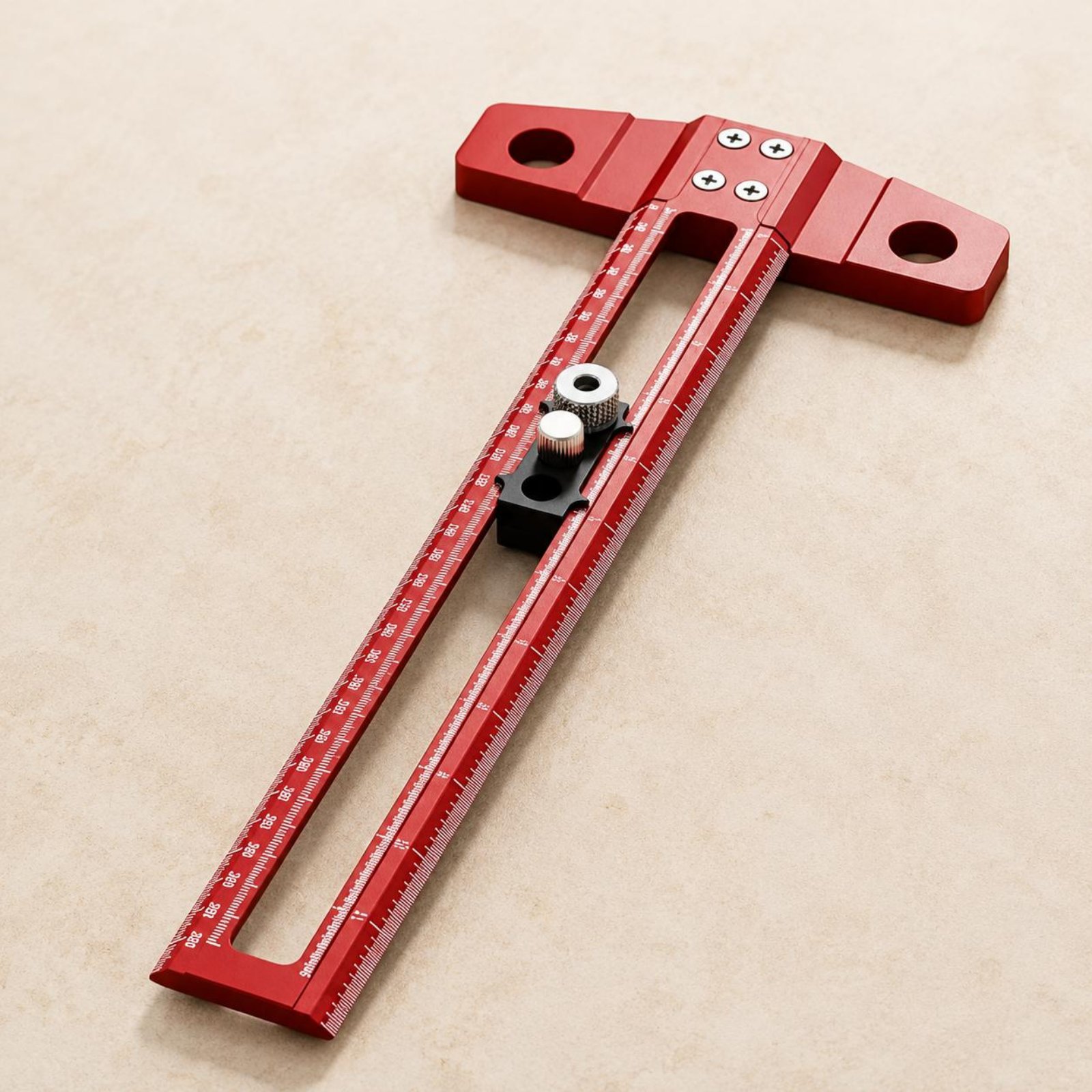 Workshop Marking Tools - Righello a T con Scala Incisa