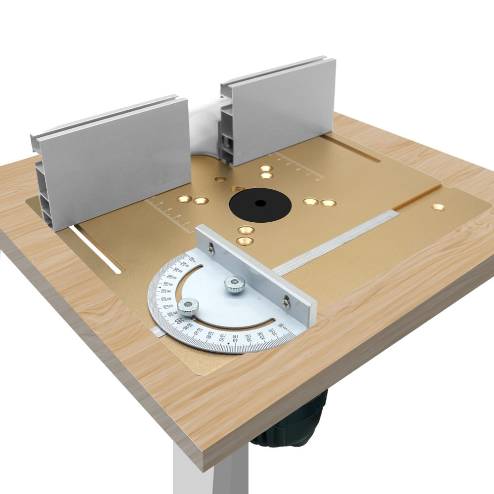 Router Table Insert - Piastra per inserti da tavolo per