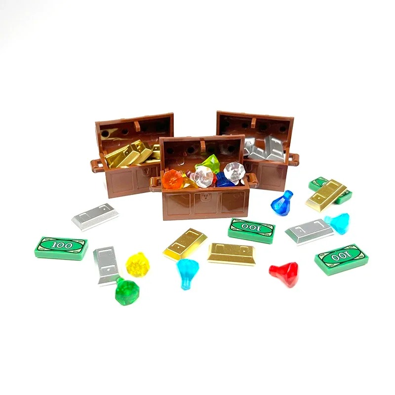 Hand Plane Block - Contanti 100 dollari Bill City Gold