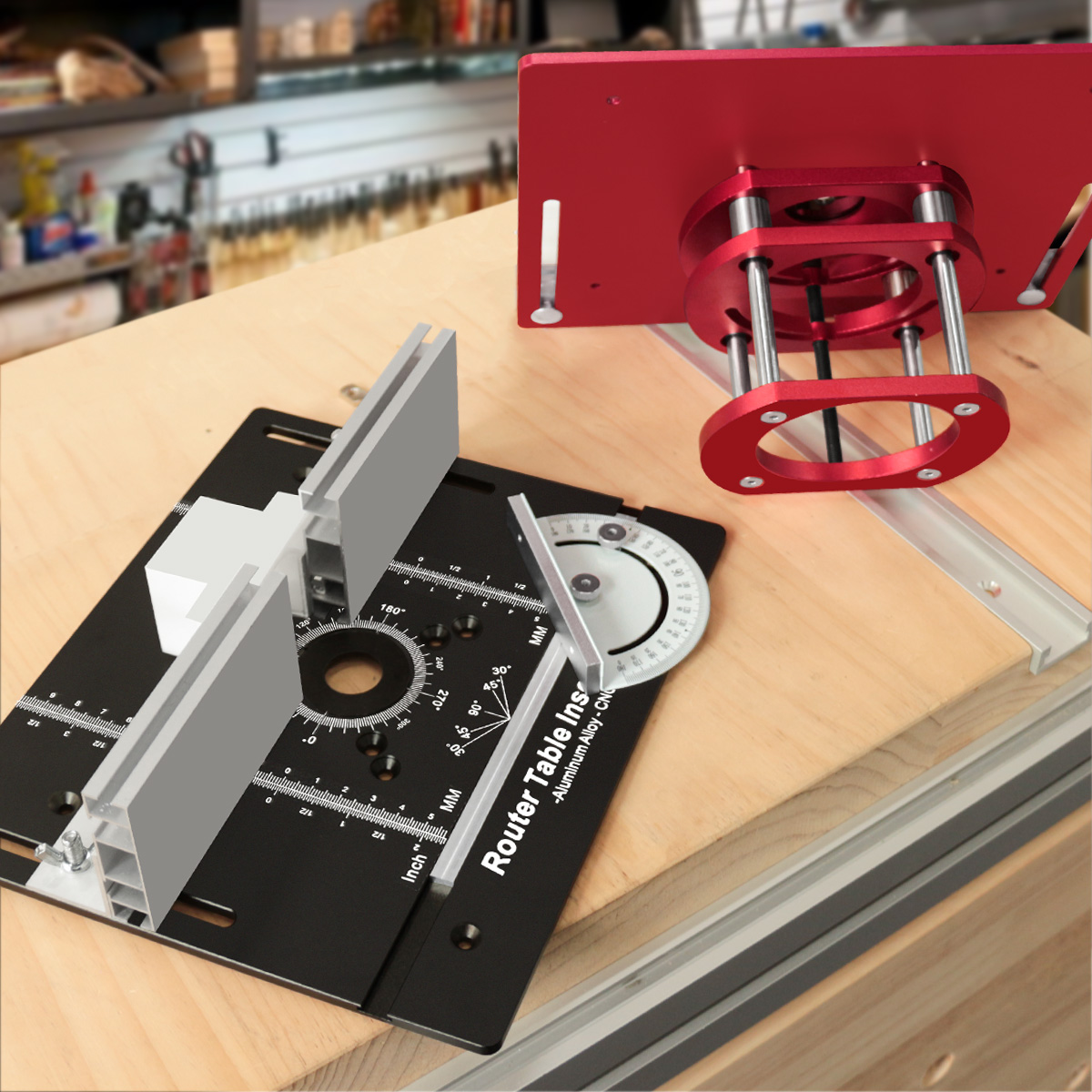 Router Table Insert - Nuova piastra di inserimento per tavolo