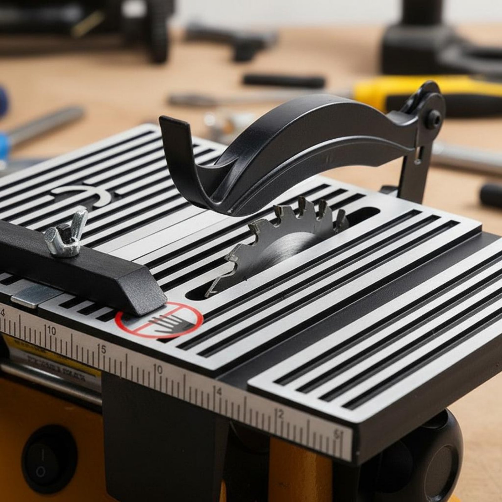 Workshop Tools Bench - Mini Sega da Tavolo Portatile, Macchina
