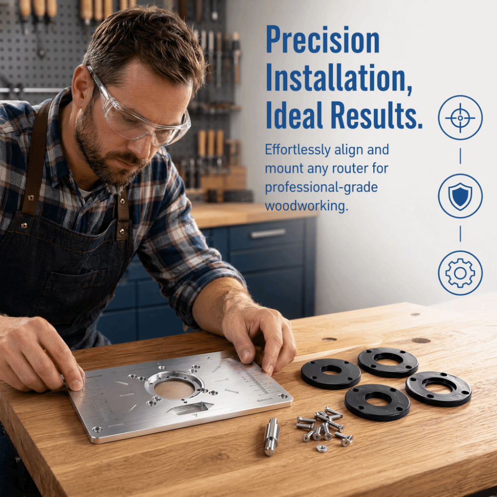 Piastra di inserimento per tav - Router Table Insert recensione e prezzo