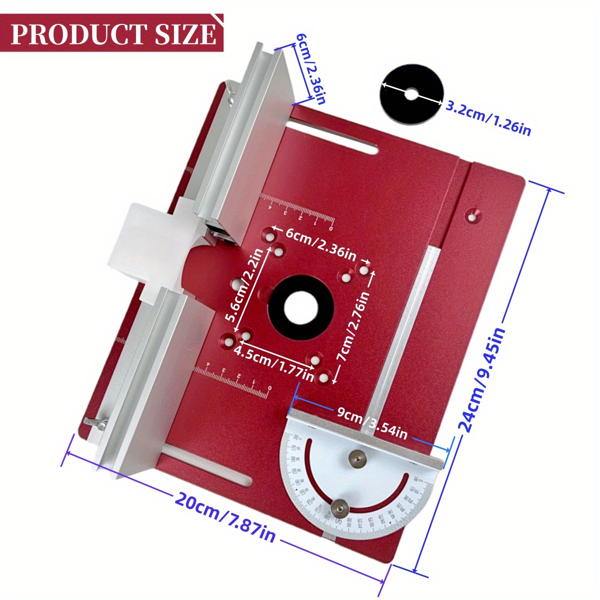 Piastra di inserimento per ban - Router Table Insert recensione e prezzo