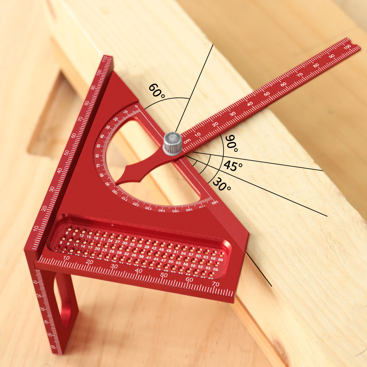 Goniometro quadrato per carpen - Dovetail Marking Guide recensione e prezzo