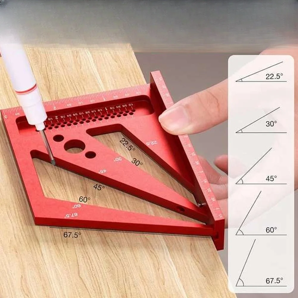 Goniometro 3D Rosso Multi-Ango - Workshop Marking Tools recensione e prezzo